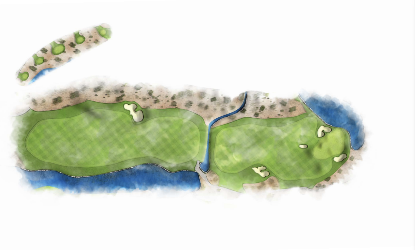 Hole 1 Map