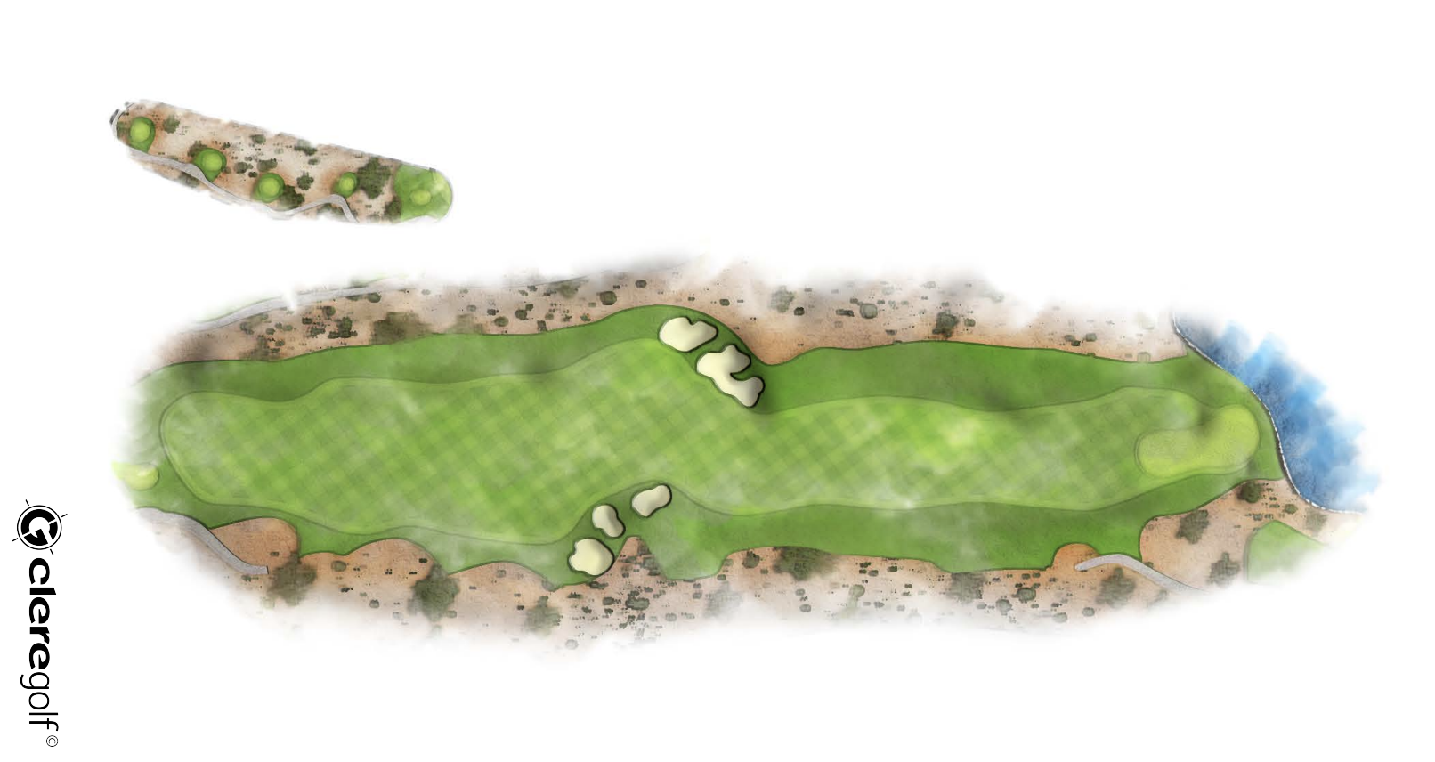 Hole 8 Map